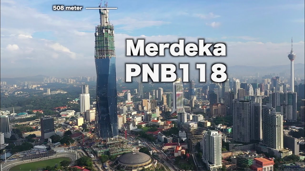 Merdeka PNB118, Progress of World Second Tallest at 508 meter tall now!