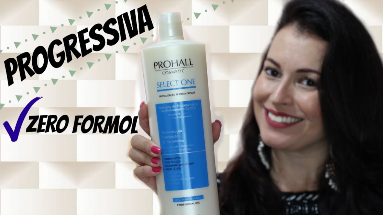 CABELO LISO SEM FORMOL! SELECT ONE DA PROHALL COSMETICS