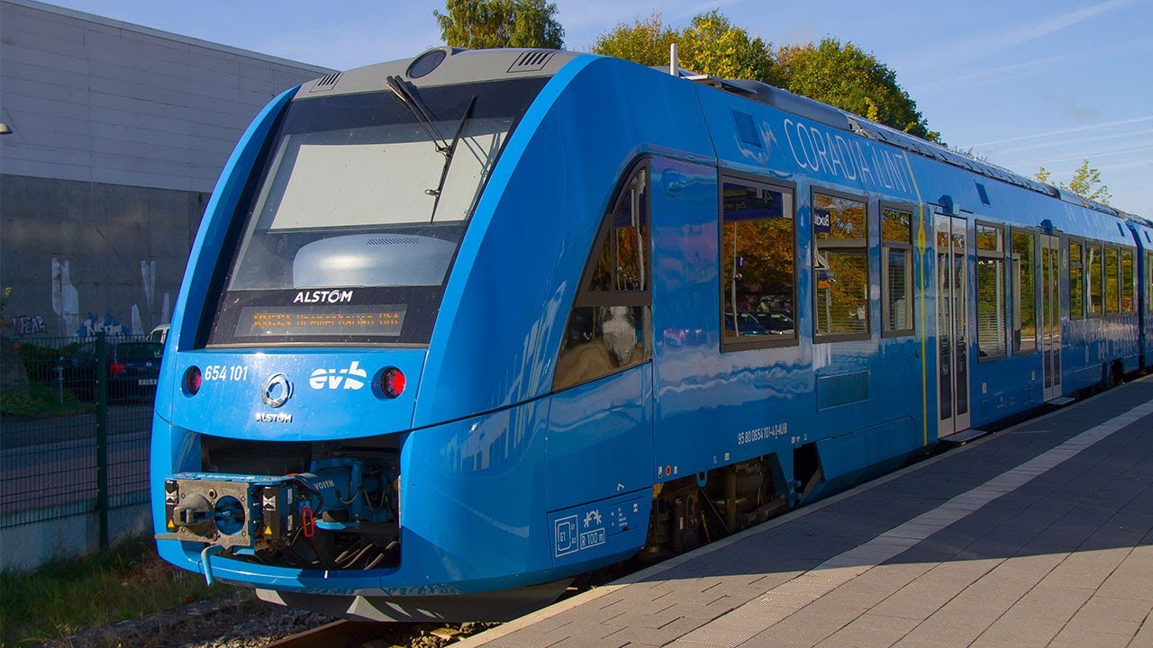 [Sound] Alstom Coradia iLint Hydrogen powered Train