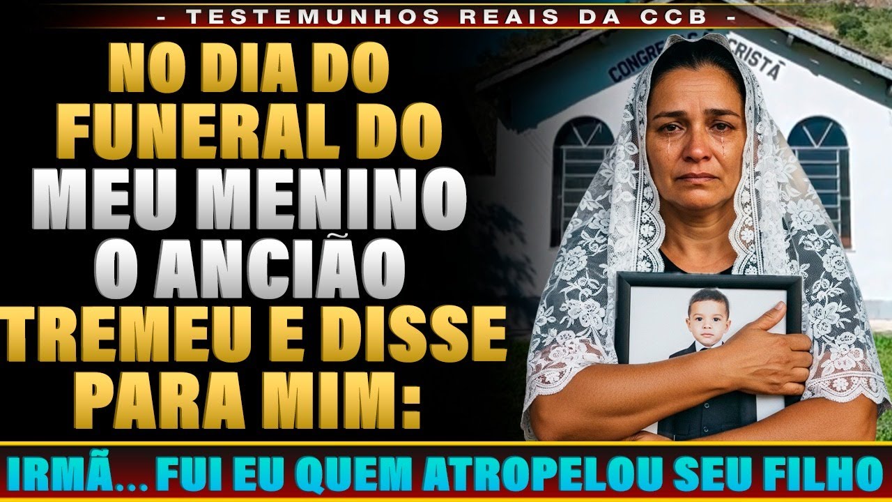 NO DIA DO FUNERAL DO MEU FILHO O ANCIÃO TREMEU E CONFESSOU QUE FOI ELE QUEM ATROPELOU
