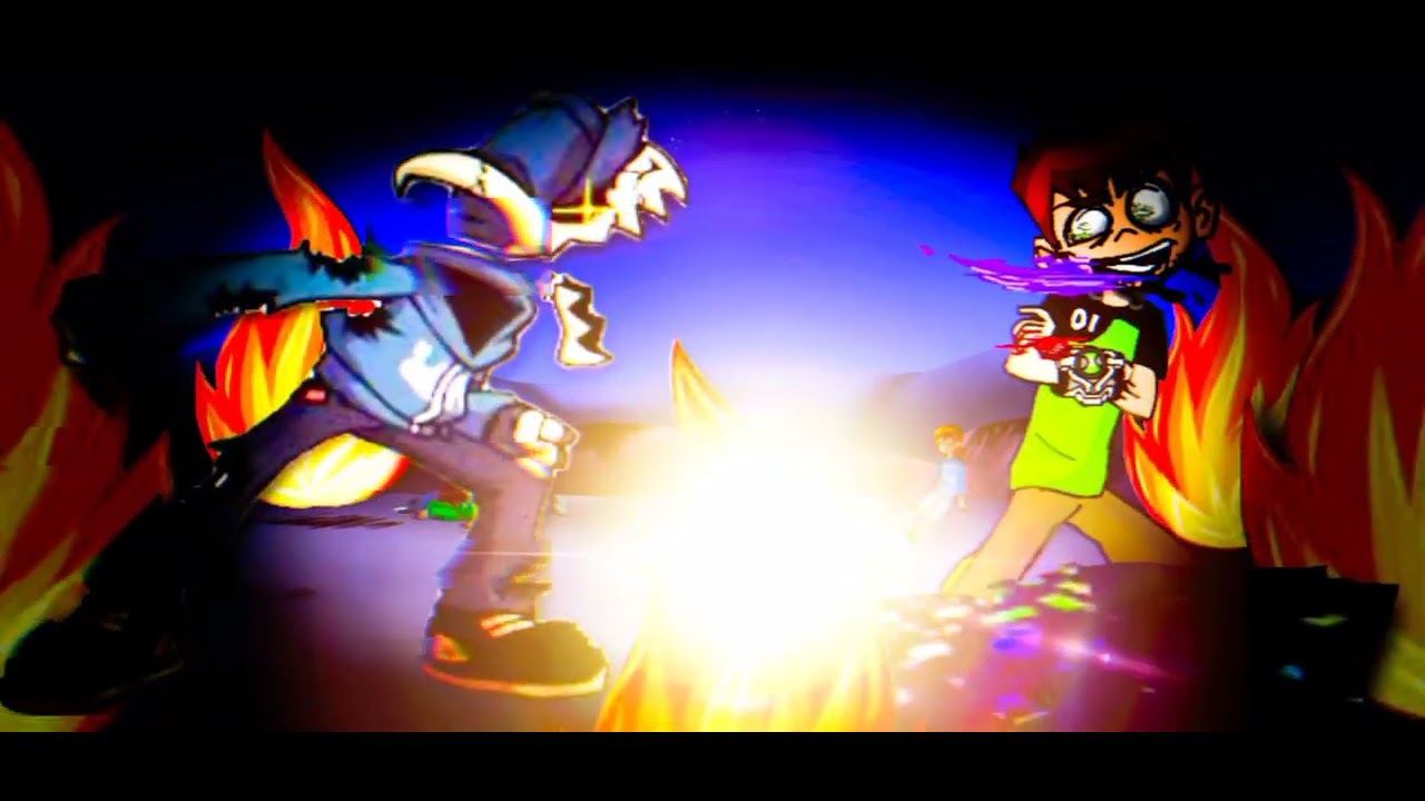 FNF Mashup—Downgranocide[Genocide X Downgraded](Tabi vs Reborn Ben 10) 