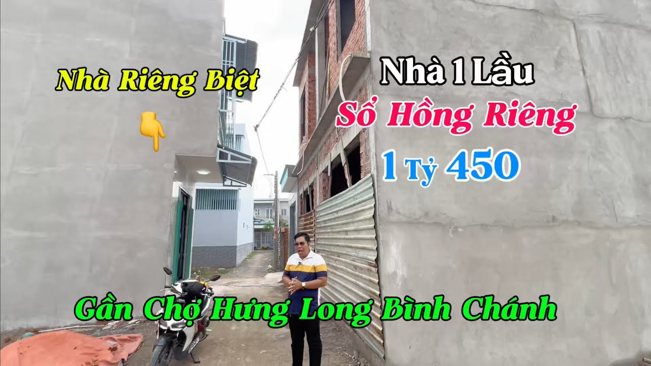 Nhà Sổ Hồng Riêng 👉 Thân Nguyễn Đi Review Những Căn Nhà Đẹp Cuối Năm Nhe . Nhà Gần Chợ Hưng Long 