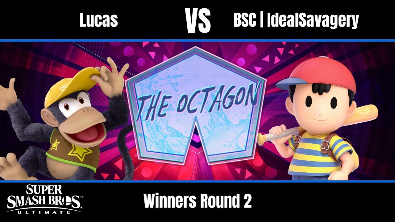 Lucas (Diddy Kong) vs BSC | IdealSavagery (Ness) - Ultimate Winners Round 2 - Octagon #145