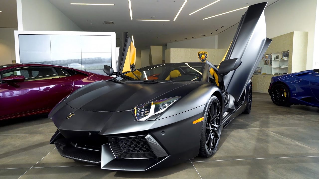 NERO NEMESIS AVENTADOR ROADSTER WITH RACE EXHAUST!?