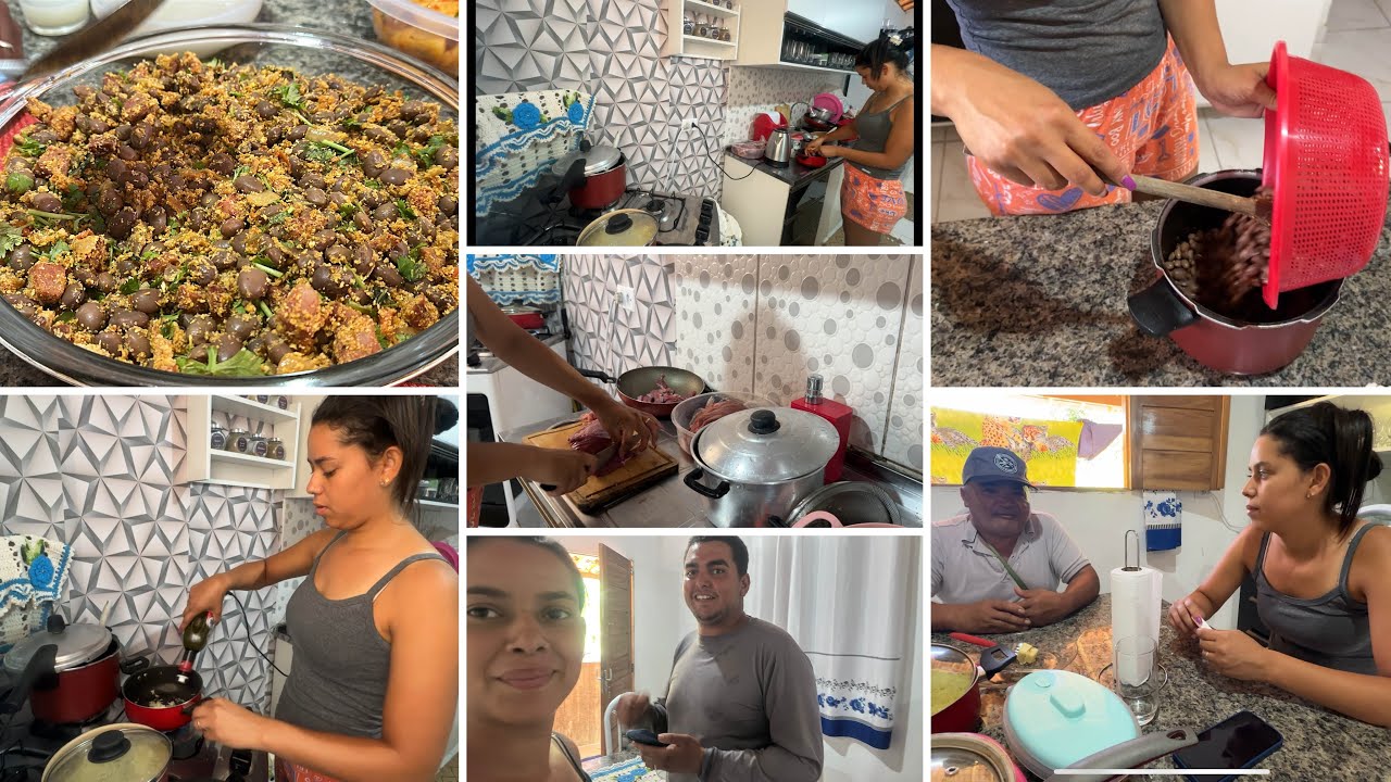 RECEBEMOS VISITA ESPECIAL NA HORA DO ALMOÇO🥗CAPRICHEI NO ALMOÇO DE HOJE🤤MINHA MAQUINA DEU DEFEITO😥