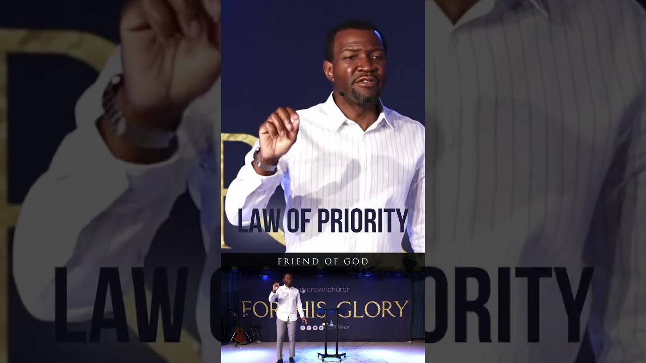 Law of Priority 🙏 #crownorl #crownchurchorlando #orlando #friendofgod @iamduma