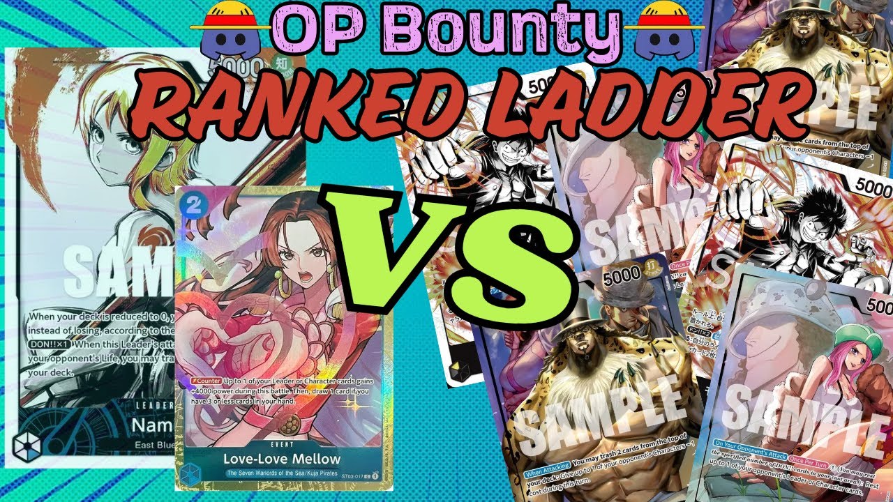 The Real BDIF - Ranked Ladder w/ Nami - OP08 - One Piece TCG Decklist and Games