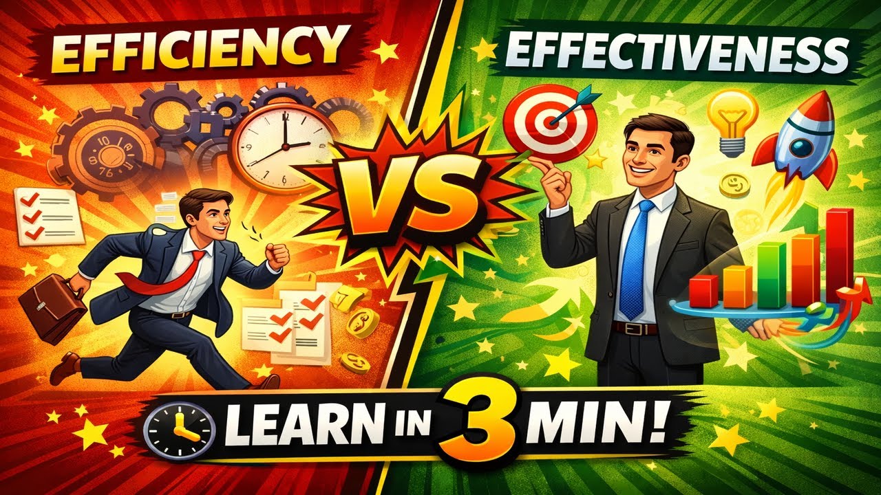 Efficiency vs Effectiveness
