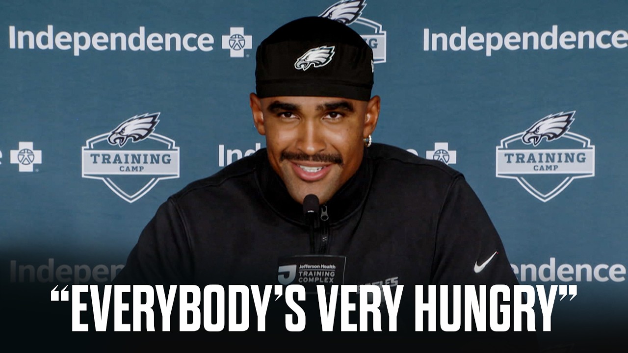 Jalen Hurts On His Excitement for Training Camp
