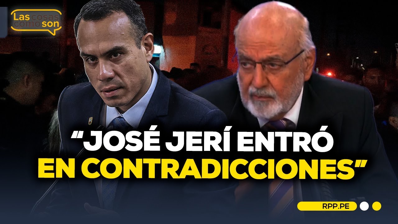 Encapuchado y en contradicciones: Análisis penal de la situación de José Jerí #LasCosasRPP