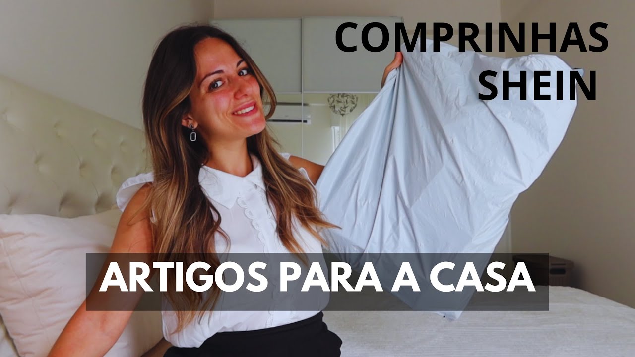 UNBOXING SHEIN - COMPRAS PARA A CASA | Maria Pardelhas