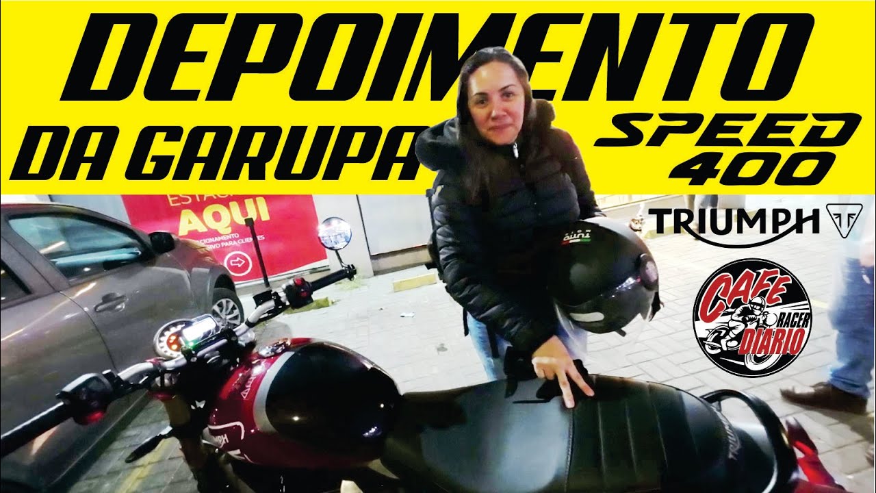 Garupa e Corredor de Speed 400 #triumph #speed400 #classic
