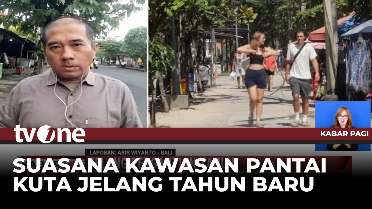 Pantai Kuta Bali Mulai Ramai Wisatawan Jelang Akhir Tahun 2025 | Kabar Pagi