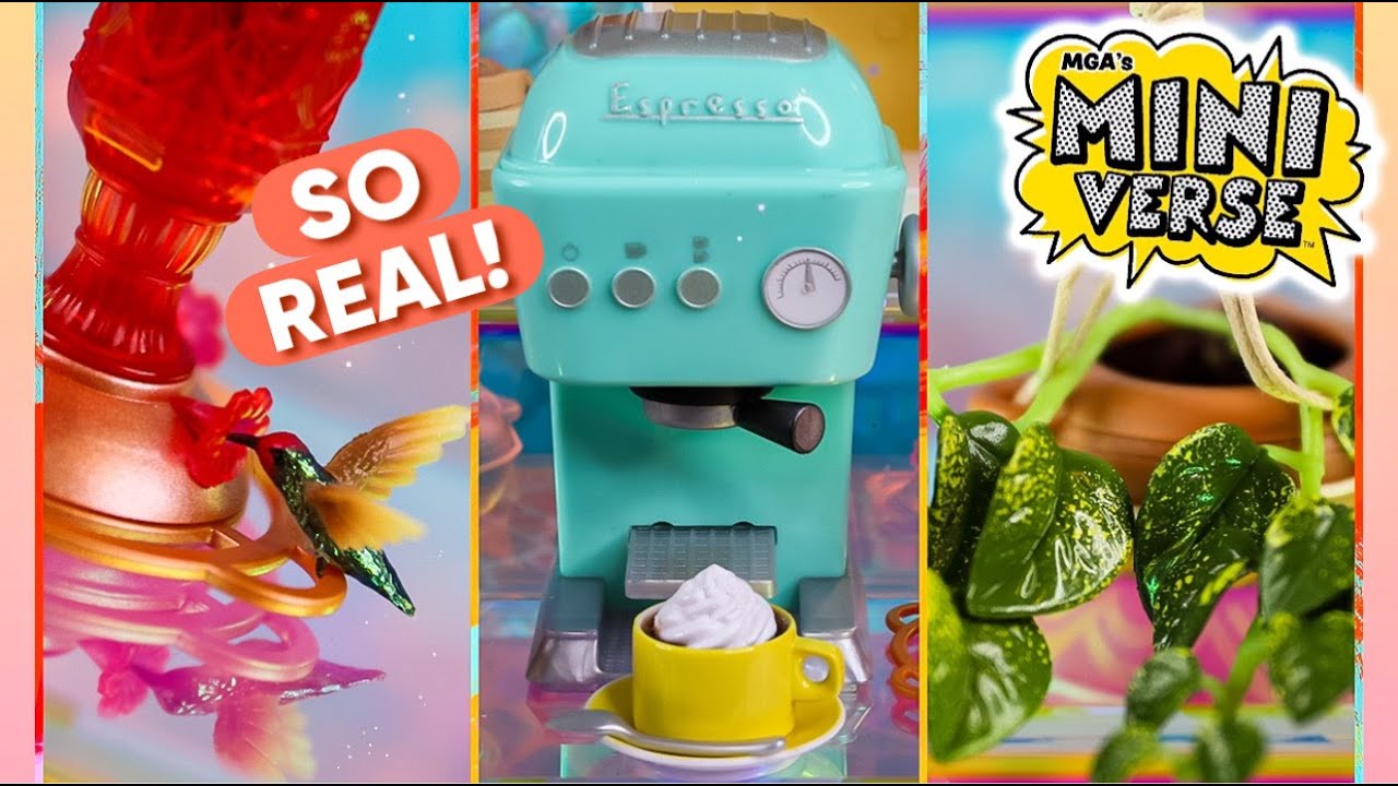 Miniverse: Make it Mini Appliances & Lifestyle: Home Series 1 REVIEW! Realistic DECOR Miniatures!
