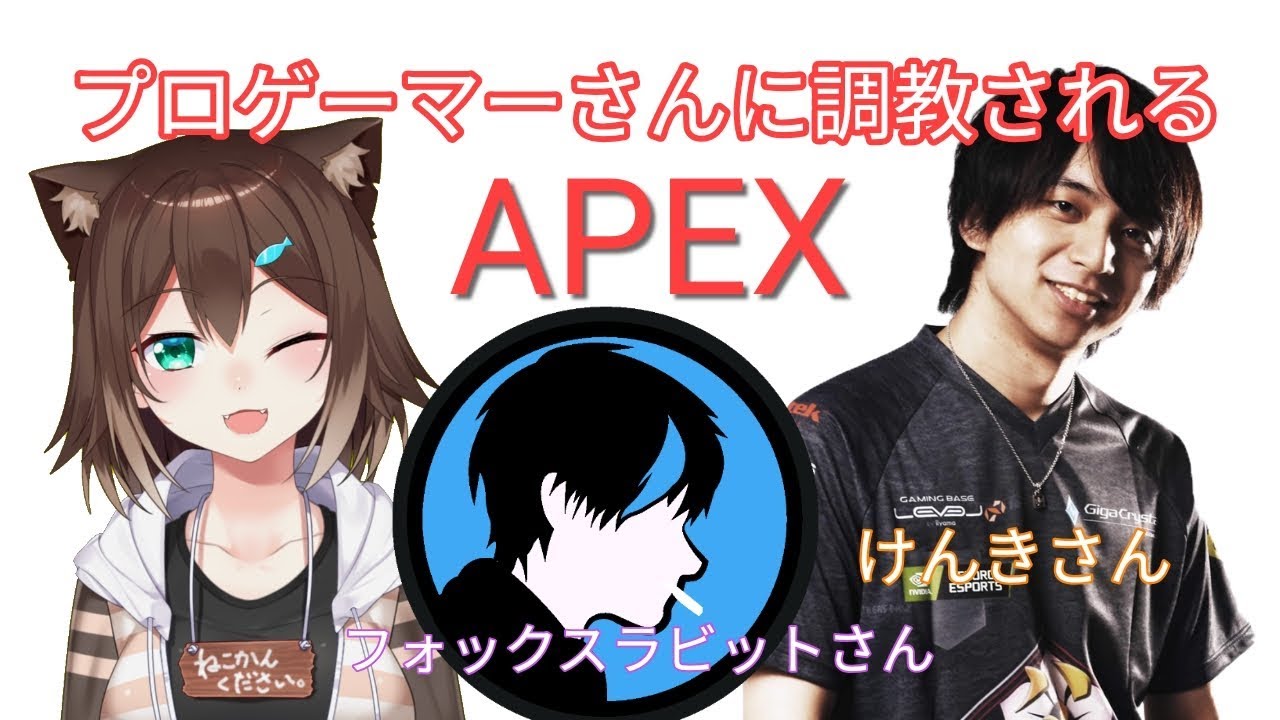 プロに教わるAPEX教室 【にじさんじ】【文野環】