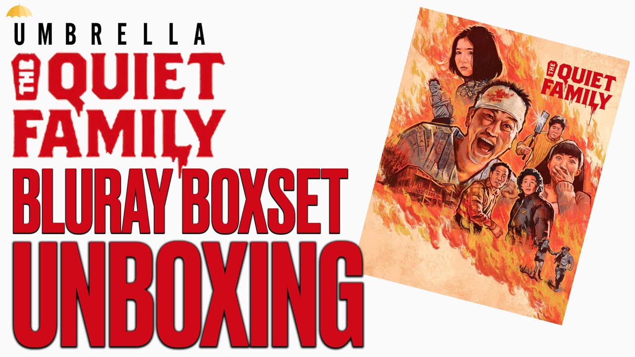A Quiet Family - Umbrella Ltd Edition Bluray Boxset *UNBOXING*