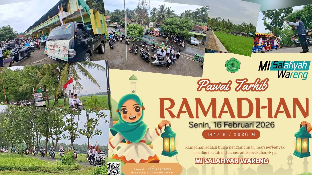 Pawai Tarhib Ramadhan 1447 H | MI Salafiyah Wareng