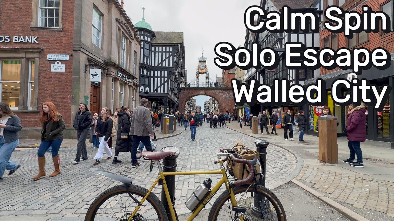 A Calm Winter Bike Ride to the Walled City of Chester EP.013