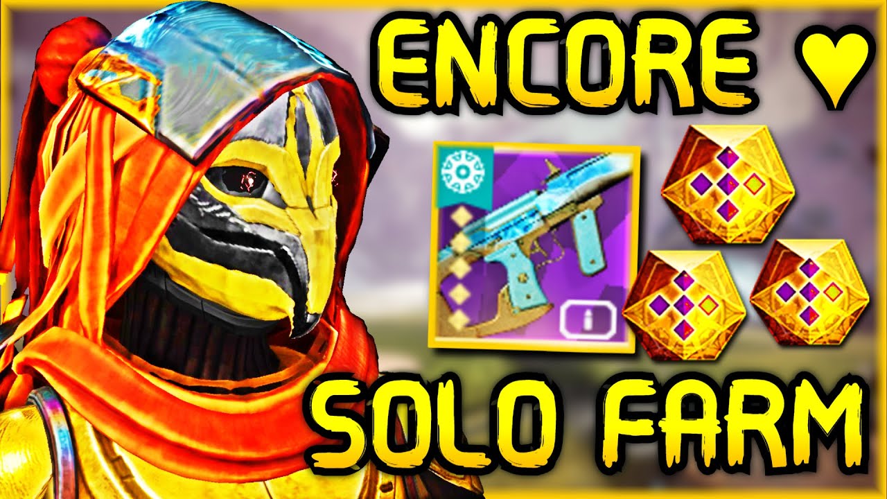 Hunter Solo ENCORE GM Farming Solstice Loot ! My Build & Modifiers | Destiny 2