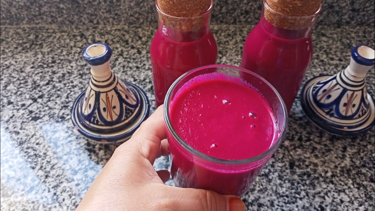 عصير الباربا كيجي زوين بزاف متشبعوش منو وبطريقة بسيطة