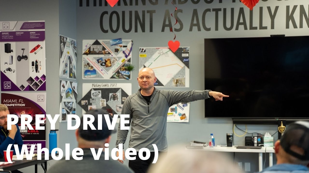 Prey Drive With Coach Michael Burt