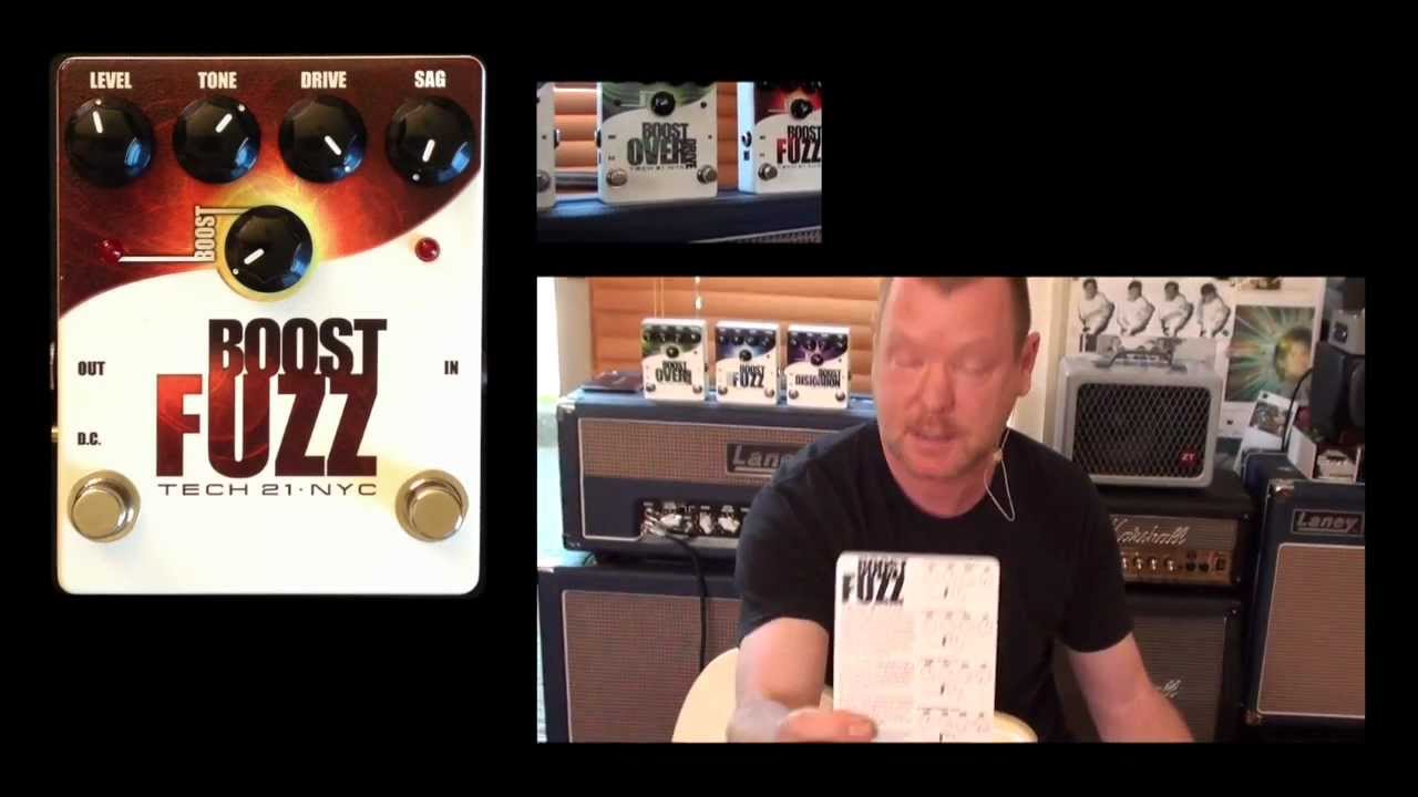 Tech 21 NYC: BOOST FUZZ