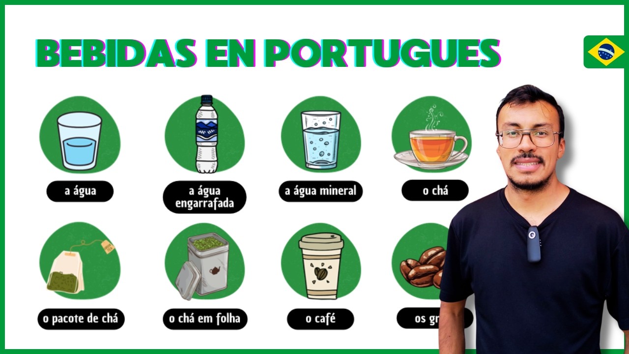 Alimentos en portugués (bebidas)