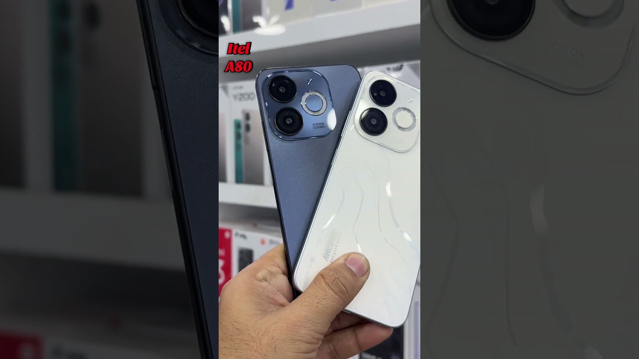 Itel A80 black and white colour #shortvideo