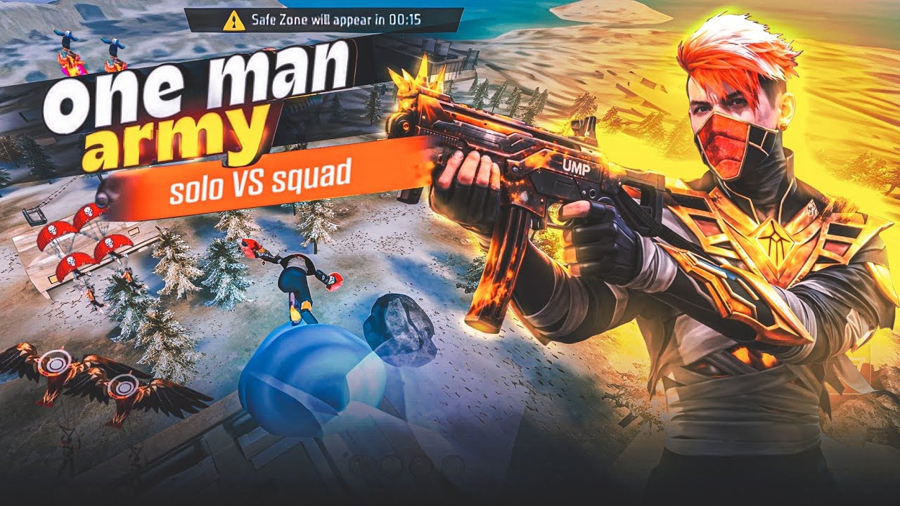 AC80 + UMP 💪99% Headshot🎯25 Kill⚡| Solo Vs Squad Full Gameplay | UnActor Gamer | Freefire
