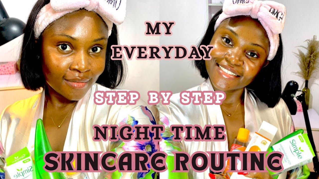 NIGHT-TIME SKINCARE ROUTINE-THE CORRECT ORDER | beginner friendly | Affordable skincare #selfcare