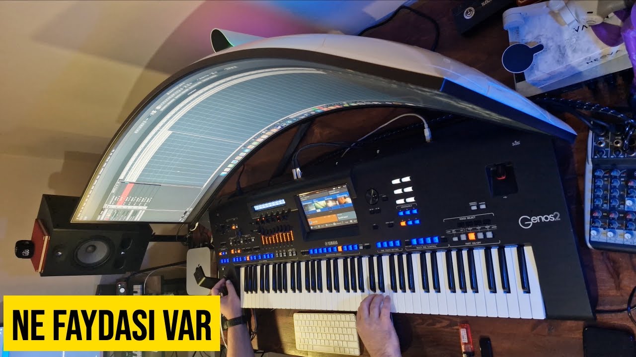 Hakan Çebi * Ne faydası var * Yamaha Genos2 #yamaha #arabesk #müzik