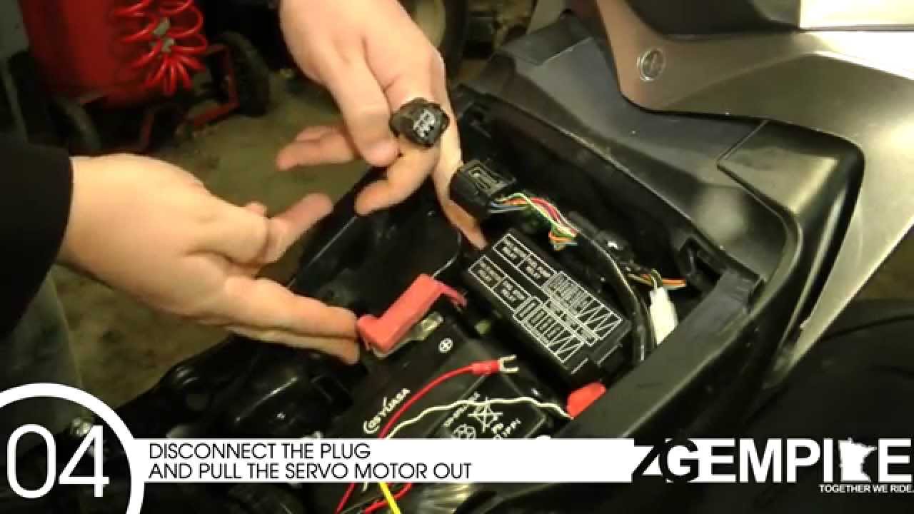 HOW TO: Remove your servo motor and install ESRM on a 2008+ HONDA CBR 1000RR