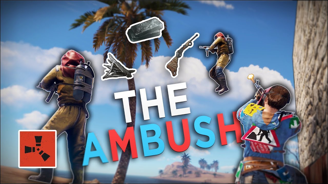 SNEAKING UP on RAIDERS then STEALING ALL of their JACKPOT LOOT! - Rust Solo Survival #5
