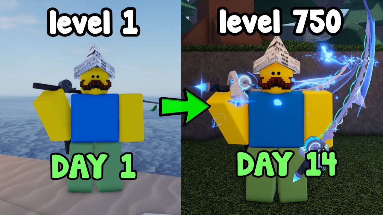 Went From Noob To Master In Fisch Roblox! Unlocked Rod Of The  Forgotten Fang!