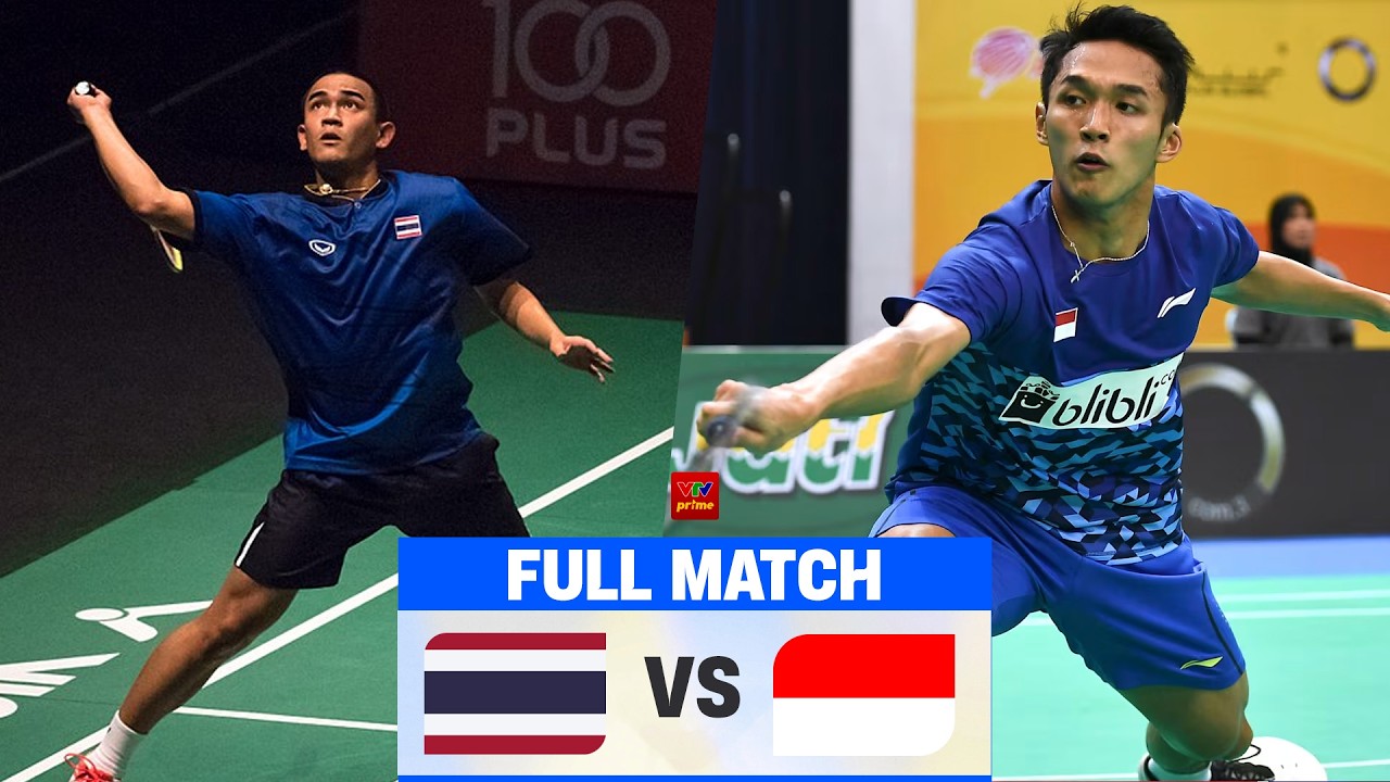 JONATAN Christie (INA) vs KHOSIT Phetpradab (THA) | Badminton