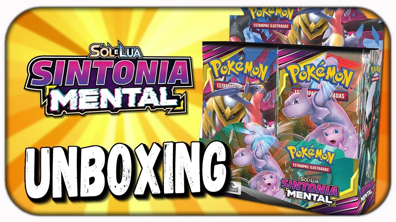 UNBOXING Boosters Box SM11 Sintonia Mental - Pokémon TCG