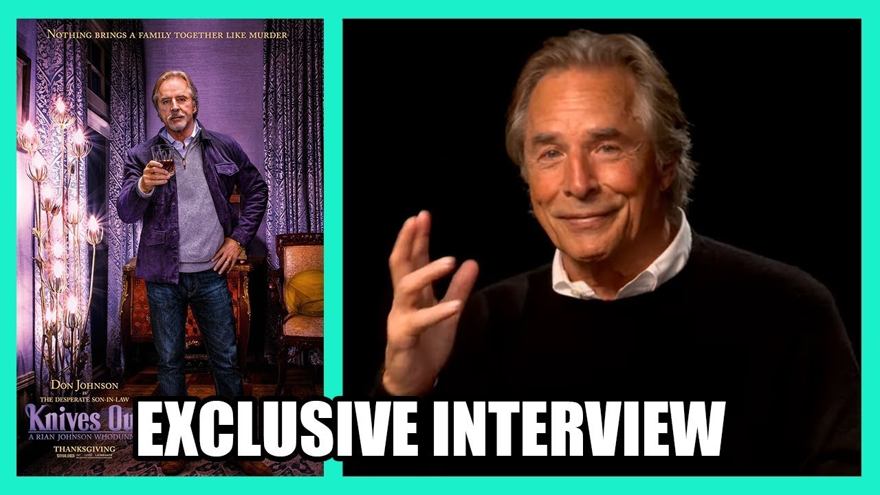 Don Johnson discusses KNIVES OUT - Exclusive Interview