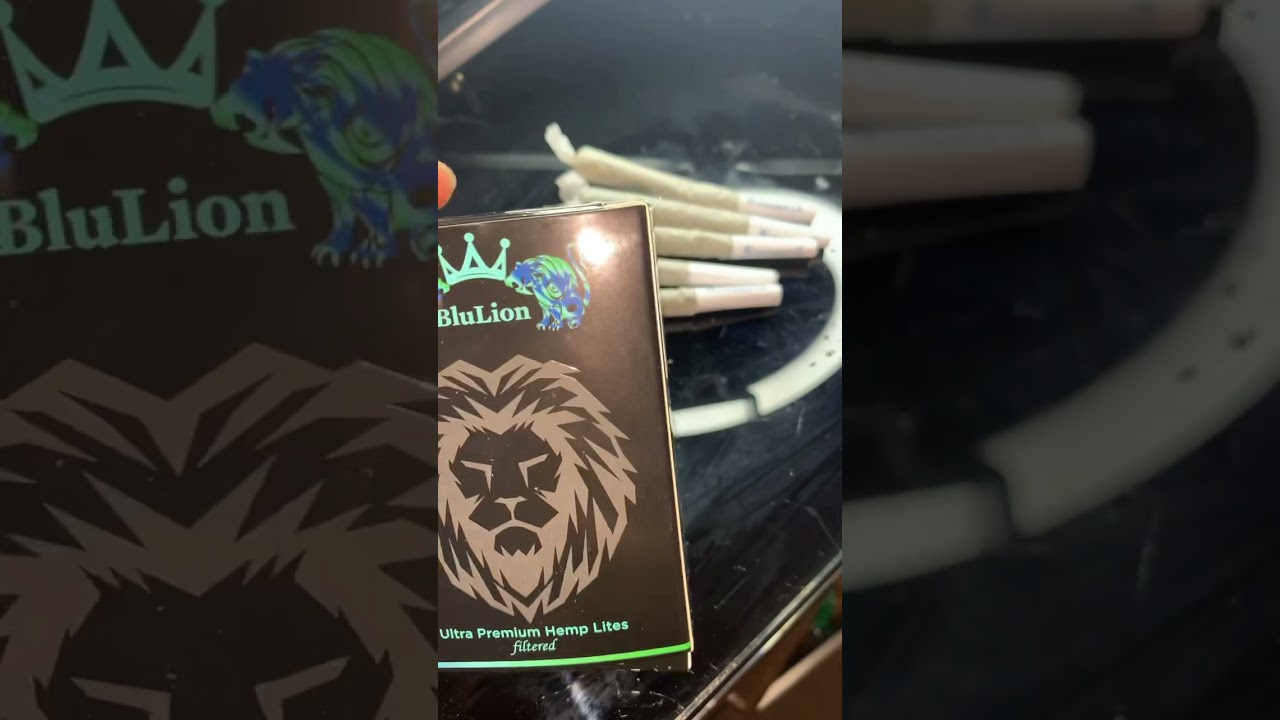 Jk Distro - BluLion Prerolls (peanut butter breath) #jkdistro #prerolls #thca