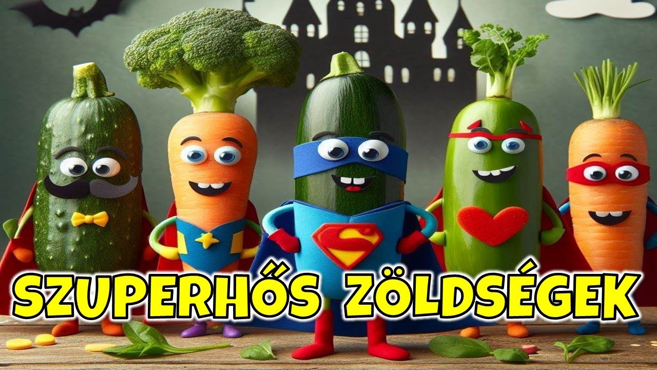 Miért egészségesek a zöldségek? #gyerekeknek #mese #gyümölcs #zöldség #vitamin #oktatás #ovi