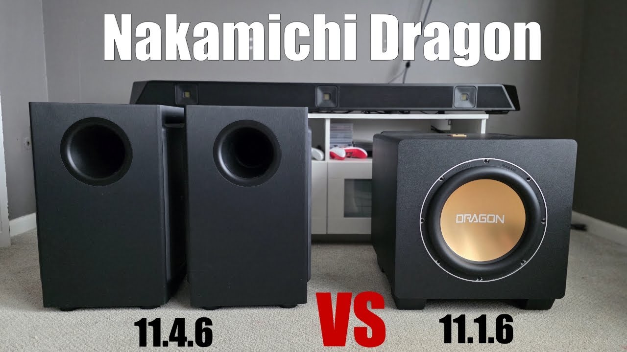 Обновил свою звуковую систему Nakamichi Dragon! 11.1.6 против 11.4.6