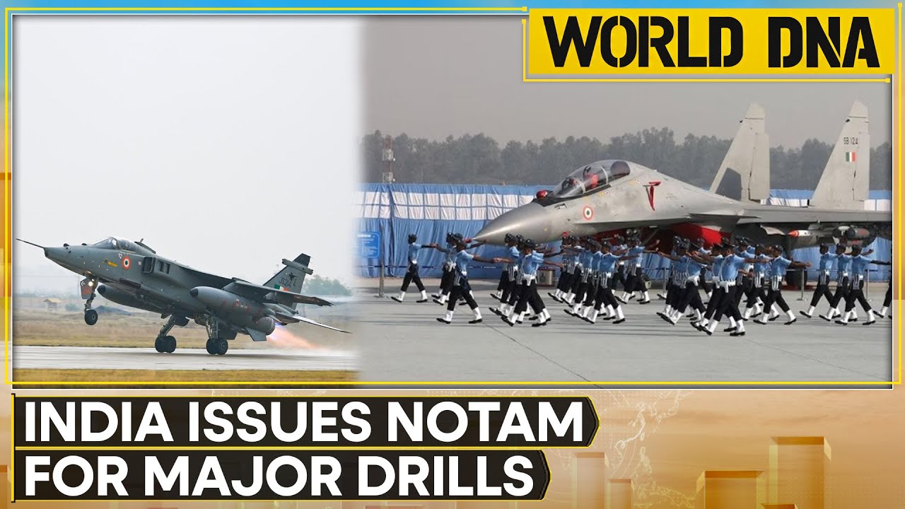Indian Air Force To Conduct Major Drill In Rajasthan; NOTAM Issued | DNA