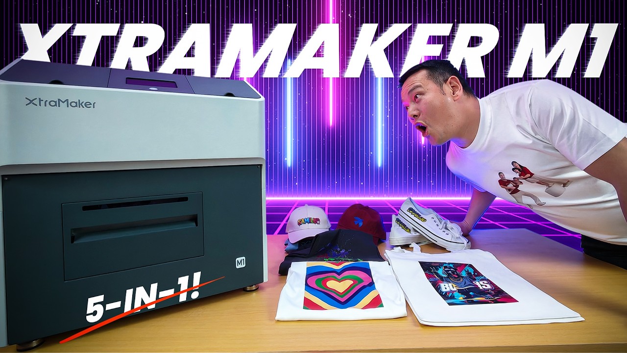 This 5-in-1 DTF Printer Just Changed Everything (XtraMaker M1 Review)