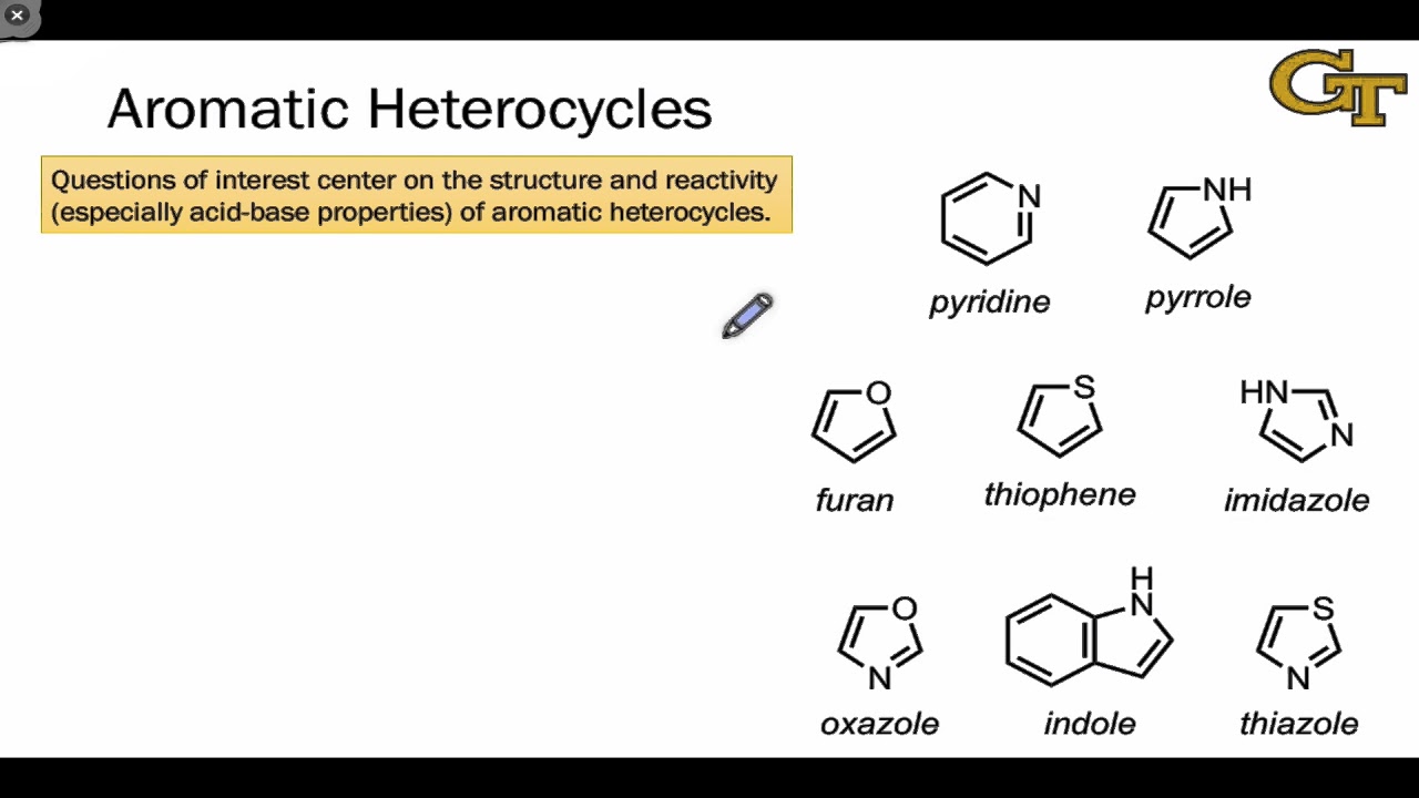 33.01 Introduction to Aromatic Heterocycles