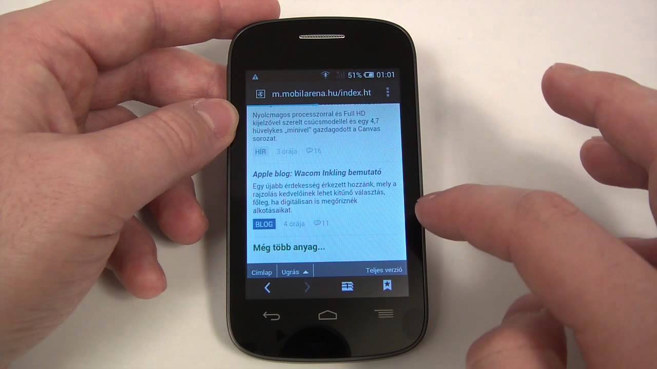 Alcatel One Touch Pop C1 hands-on