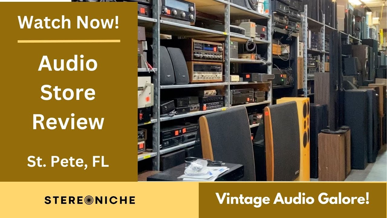 Record Store Vintage Audio Gear in Florida