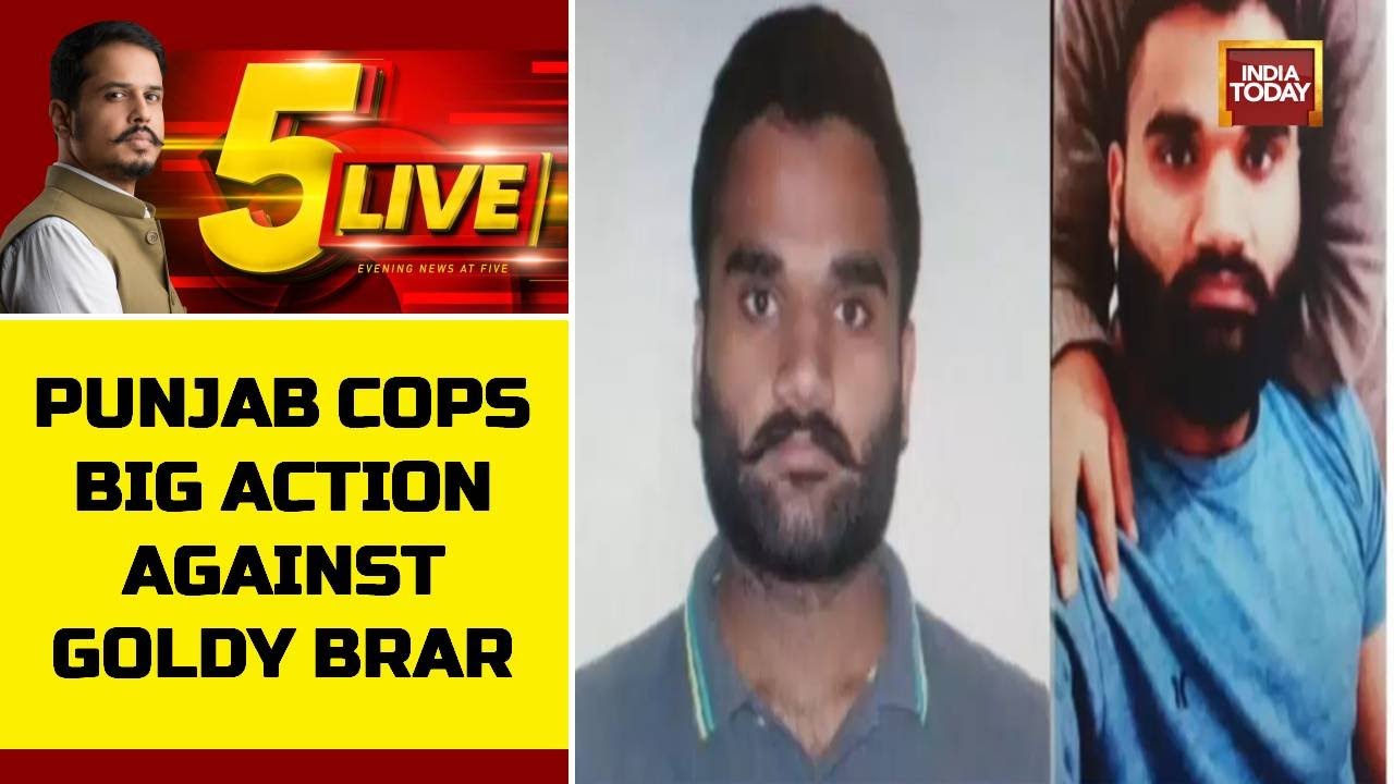 Punjab Police Sends Red Corner Notice Request To CBI Against Goldy Brar | Sidhu Moose Wala Murder
