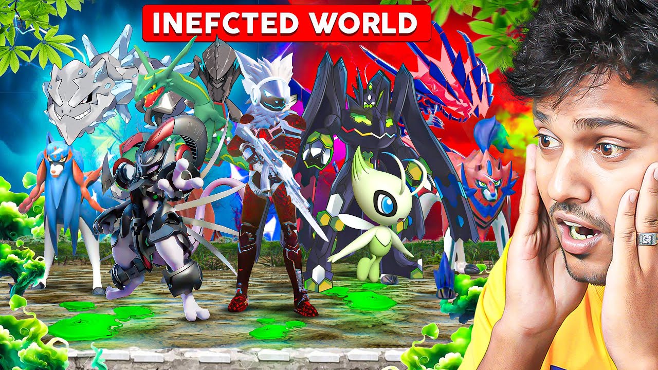 😱100+ NEW POKEMONS IN INFECTED PALWORLD 😱| ARMORED MEWTWO 👿| ARCEUS | ETARNATUS PALWORLD