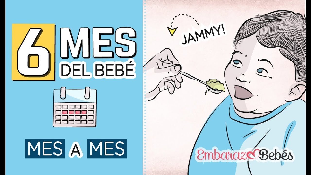 📆👶🏻 SEXTO MES del beb&eacute; | 6 MES | Desarrollo y cuidados