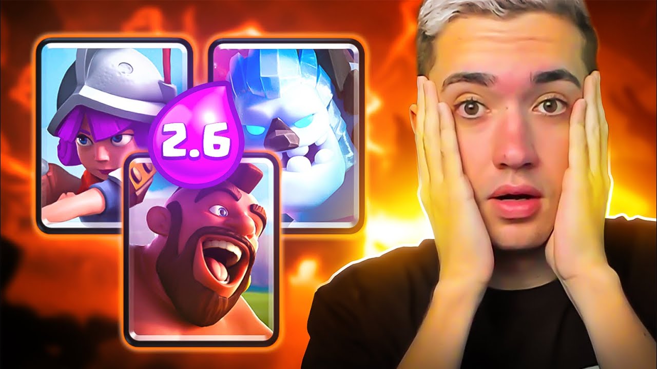 O DECK MAIS FAMOSO DA HISTÓRIA do CLASH ROYALE VOLTOU! 2.6 CORREDOR 🥶