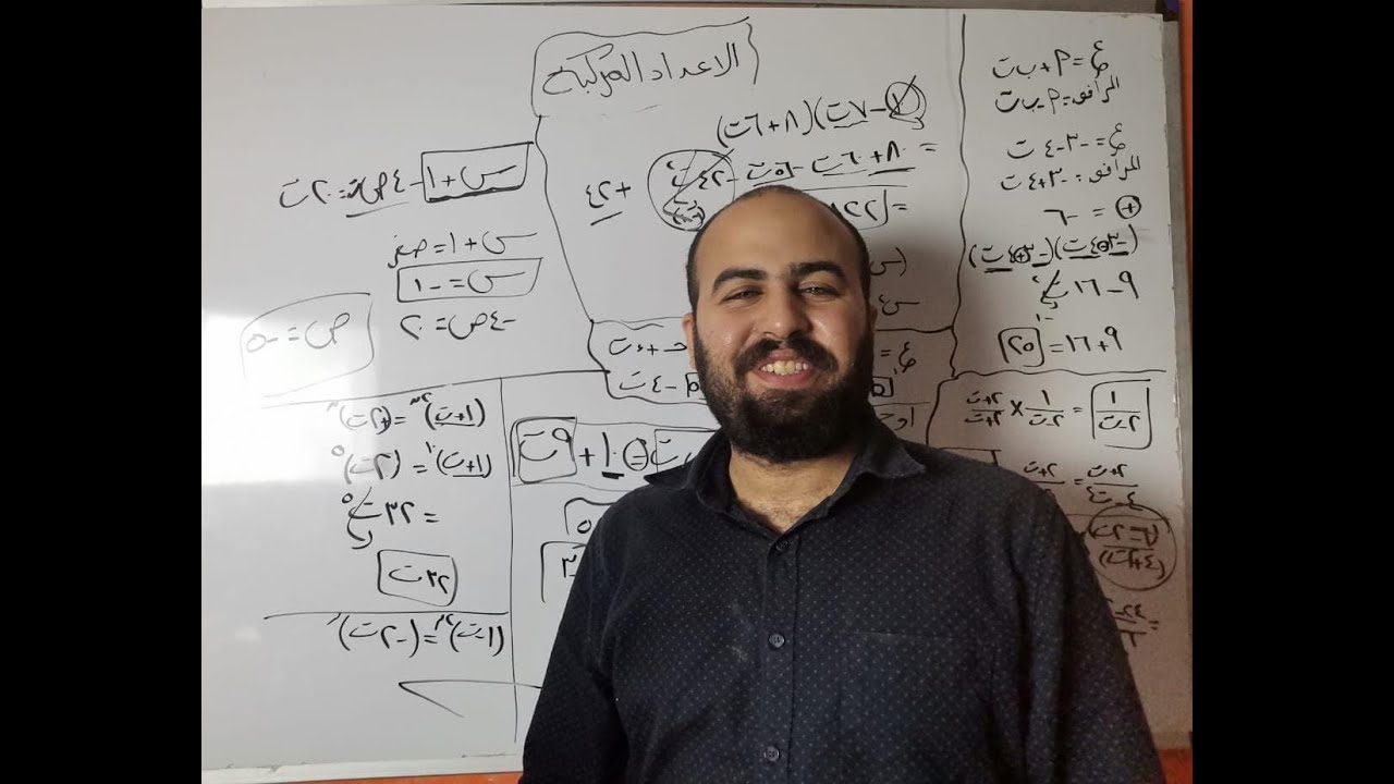 مقدمة عن الاعداد المركبة - رياضيات الصف الاول الثانوي (الدرس الاول من الوحدة الاولي) - جبر